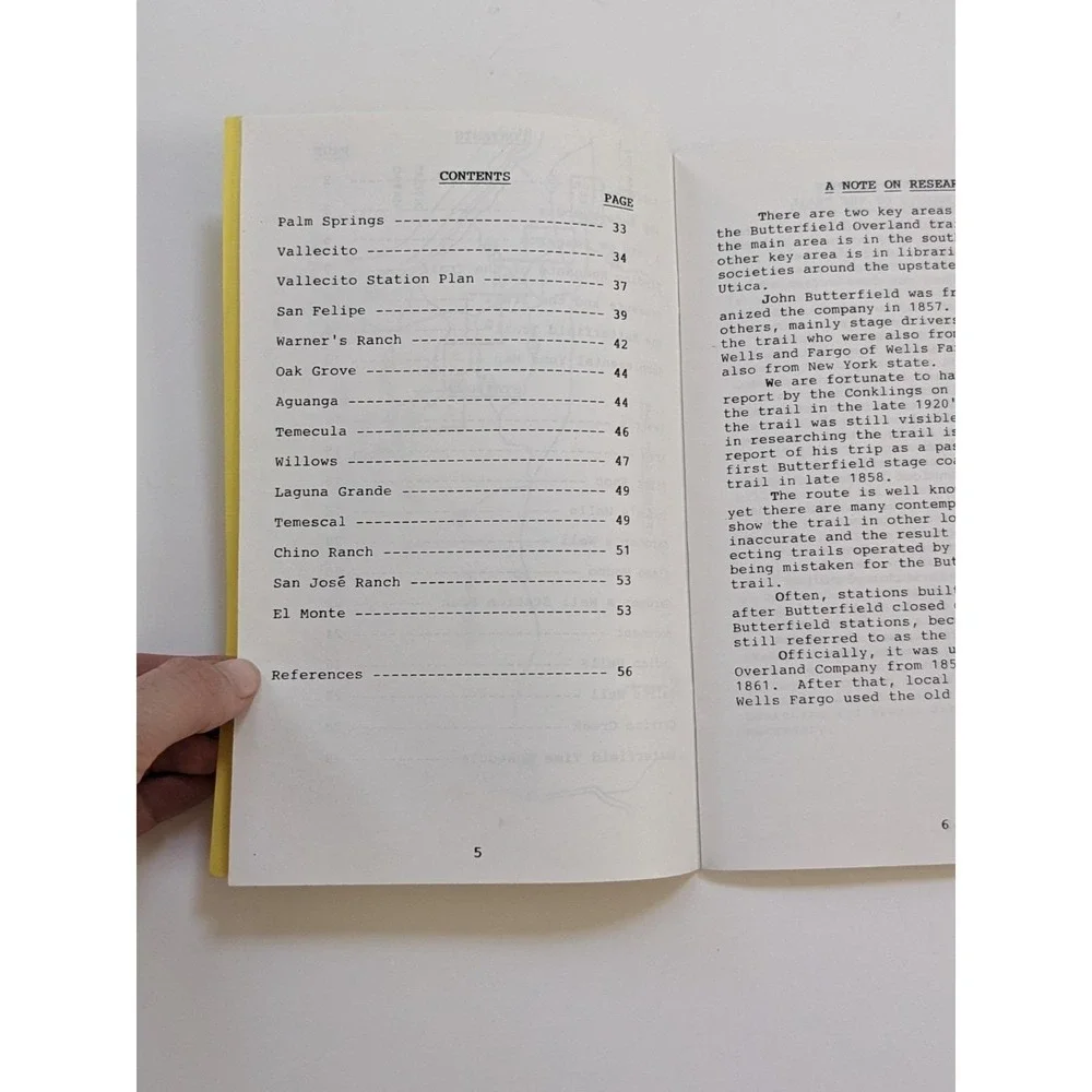 Southern California Treasure Hunter's‎ Guide Butterfield Stage Stations Booklet